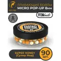 Плавающие бойлы Match Micro POP-UP 8 мм Super Honey Мёд, насадочные поп-ап / FFEM Pop-Up Micro 8mm