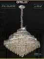 Люстра хрустальная подвесная Citilux NAIAD CL315191 Хром
