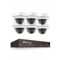 Techage 5-МП 8-канальная система видеонаблюдения POE