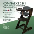 Стульчик для кормления. Окрашен. С подушками