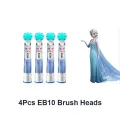 Сменные насадки для детской щетки Oral B Stages Power EB10, мягкие насадки для детской электрической зубной щетки Oral B, 3 года +, 4Princess