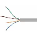 Кабель SkyNet Standart CSS-UTP-4-CU/100 UTP indoor 4x2x0, 48, медный, FLUKE TEST, категория 5e, одножильный, 100 м, серый