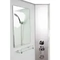 Душевая кабина с гидромассажем Niagara NG-33194-14RBKG (1100х900х2150) средний поддон (26см) стекло матовое