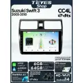 Магнитола Suzuki Swift 3 2003-2010 Teyes CC4L DTS 6/64GB, штатная магнитола, IPS экран, DSP, 4G, Wi-Fi