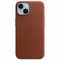 Чехол Apple iPhone 14 Leather MagSafe Umber (MPP73)`