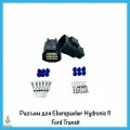 Разъем для Eberspacher Hydronic II Ford Transit 6 контактов, чёрный