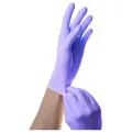 Перчатки смотровые SFM Supersoft Nitrile, 100 пар, размер: L, цвет: фиолетово-голубой, 1 уп.