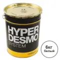 Мастика для гидроизоляции Гипердесмо (Hyperdesmo) 6 кг цвет белый, гидроизоляция для ванной, гидроизоляция для пола, потолка, гидроизоляция для кухни, гидроизоляция для балкона, жидкая гидроизоляция
