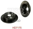 Диск тормозной задний TOYOTA COROLLA/YARIS ALL 99> HSB арт. HD7175