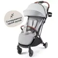 Коляска прогулочная компактная детская Junion Sizzi, с автосложением, цвет серый