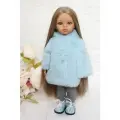 Комплект одежды и обуви для кукол Paola Reina 32 см, голубой, серый