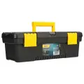 Ящик с органайзером deli DL432412, 30.5x10.5x13 см, 12'' , черный/желтый