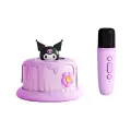 Детская беспроводная караоке-система Sanrio Singing Cake Kuromi (1 микрофон | bluetooth-подключение)