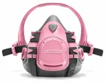 Полумаска RESPIK 801 ( 7501 ) от химии , для покраски, от пыли для фильтров RESPIK / цвет: розовый / размер S
