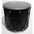 BK-14Blmv Барабан кавказский 14, с веревкой, 34х35.6см, чёрный матовый, Мастерская Бехтеревых