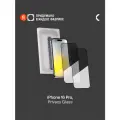Защитное стекло с аппликатором СOMMO Privacy Glass (2 шт в комплекте) для iPhone 16 Pro