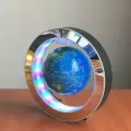 Глобус Левитация, политический, с LED-лампой, 6 дюймов, темно-синий