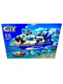 Конструктор Cities Сити Катер полицейского патруля 276 дет