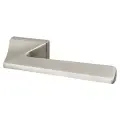 Ручка дверная межкомнатная, на прямоугольной розетке, IRON UCS SN-3 Матовый никель