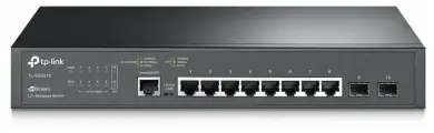 Коммутатор TP-Link TL-SG3210 JetStream, 8 портов 10/100/1000, управляемый L2 уровня
