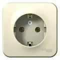 Systeme Electric Blanca наруж Молочная Розетка с/з без шторок 16А, 250В, изолир. пластина, BLNRA010112