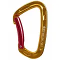 Ver 0269-1. gold Карабин скалолазный с гнутой защелкой (Keylock)