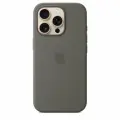 Силиконовый чехол iPhone 16 Pro Silicone Case with MagSafe Stone Gray