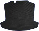 Автомобильный коврик ЭВА (EVA) в багажник для VOLKSWAGEN POLO (VI) лифтбек / Фольксваген Поло 6 / 2020-н. в.