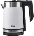 Чайник электрический GOODHELPER KPS-185C(Б), 1800Вт, белый и черный