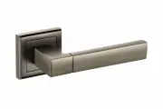Ручка дверная на квадратной накладке BUSSARE STRICTO A-67-30 GRAPHITE