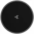 Беспроводное зарядное устройство moonfish, 15 Вт, soft-touch, черный