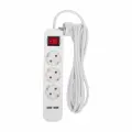 Удлинитель STANDARD 3 гнезда, 3м, 3х1,0мм², с/з, с выключателем, 2 USB, белый REXANT, цена за 1 шт