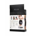 Мини-юбка со шнуровкой Glossy Leanne из материала Wetlook, черный, XL