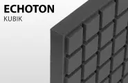 Акустическая панель ECHOTON Kubik темно-серый