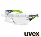 Очки открытые UVEX Феос; линза: Суправижн HC-AF, прозрачная, 2-1,2, оправа: черный, зеленый , арт. 9192225
