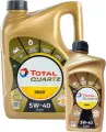 Масло моторное оригинальное Total QUARTZ 9000 5W 40 4+1 л