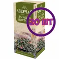 Azercay Зеленый чай, Загадка Востока, С яблоком и айвой, 25 пакетиков по 2 гр.