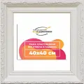 Багетная рама 40x40 для картин и фотографий, вышивки, алмазной мозаики