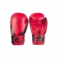 Перчатки боксерские INSANE ODIN IN22-BG200, ПУ, красный, 12 oz