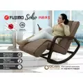 Массажное кресло-качалка FUJIMO SOHO NEXT F2007, пульт ДУ, 3D массаж, цвет шоколад