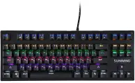 Клавиатура SunWind SW-K900G механическая черный USB Multimedia for gamer LED
