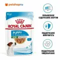 Royal Canin паучи Для щенков мелких пород в возрасте до 10 месяцев, кусочки в соусе, Mini Puppy, 28шт, 2.38кг