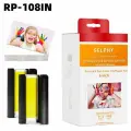 Комплект картриджей для 6 дюймовой фотобумаги RP-108 В совместимом Canon Selphy CP1300 CP1500 CP1200 CP1000