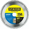 Диск пильный по дереву, точный рез, STAYER EXPERT 250 x 32/30мм 60Т