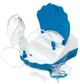Компрессорный ингалятор (небулайзер) Ротор Ротор Бриз, белый/голубой