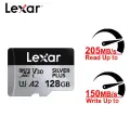 Lexar SILVER PLUS microSDXC карта памяти 64/128/256 ГБ 128GB