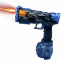 Водяной пистолет электрический Weal Maker 555, синий, детская игрушка