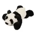 Мягкая игрушка Aurora Панда лежащая 210398D, искусственный мех, 27 см