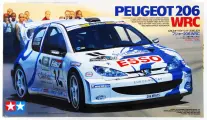 Сборная модель Машинка tamiya-24221 1/24 PEUGEOT 206 WRC Rally Car model kit