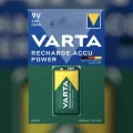 Аккумулятор 9V Крона Varta 6F22 200мА/ч Ni-Mh Accu Ready2Use в блистере 1шт.
